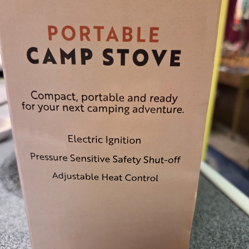 Portable Gas Camp Stove - Picture 2 of 4
